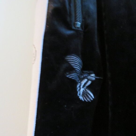 FDMTL X BILLIONAIRES BOY CLUB Black Velour Velvet Track Pants Street Men's Sz S - Picture 5 of 16